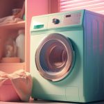view-laundry-room-with-washing-machine-retro-colors_23-2151176281